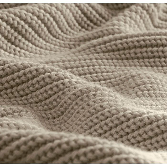 商品Boll & Branch|Ribbed Knit Throw Blanket, 50" x 70",价格¥1252,第2张图片详细描述