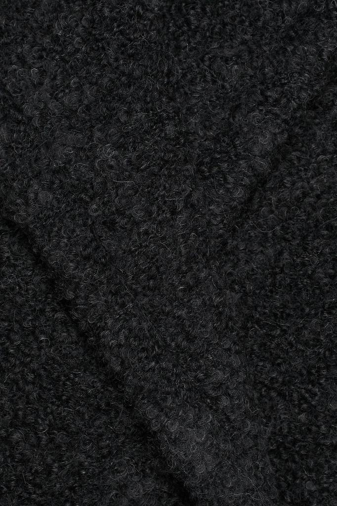 商品Ganni|Double-breasted belted wool-blend bouclé coat,价格¥1244,第6张图片详细描述