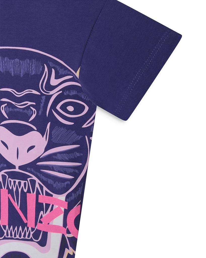 商品Kenzo|Girls' Short Sleeve Graphic Tiger Tee - Little Kid, Big Kid,价格¥311,第3张图片详细描述