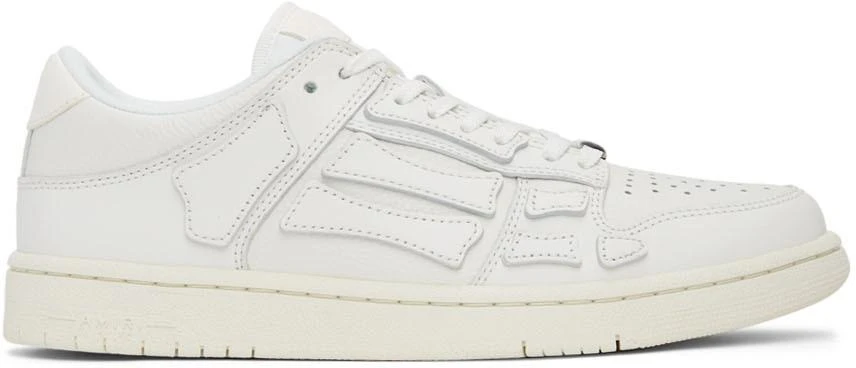 商品AMIRI|White Skel Top Low Sneakers,价格¥5267,第1张图片