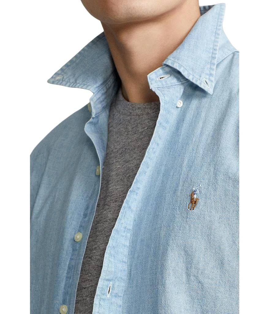 商品Ralph Lauren|Chambray Sport Shirt,价格¥938,第3张图片详细描述