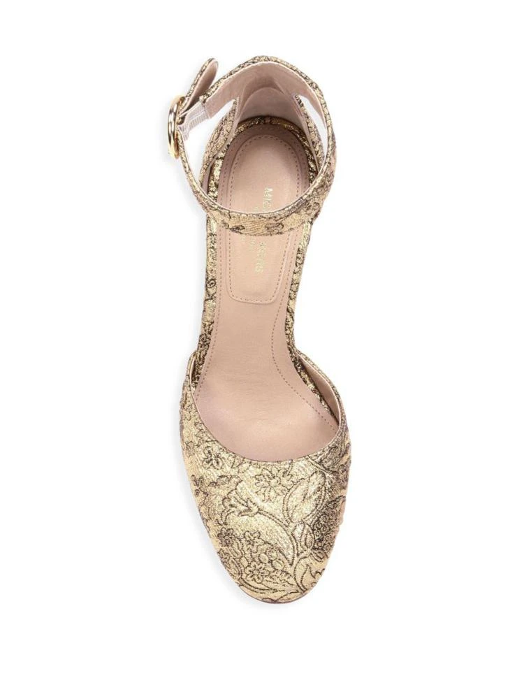 商品Michael Kors|Rena Shimmery Ankle Strap Pumps,价格¥1486,第4张图片详细描述