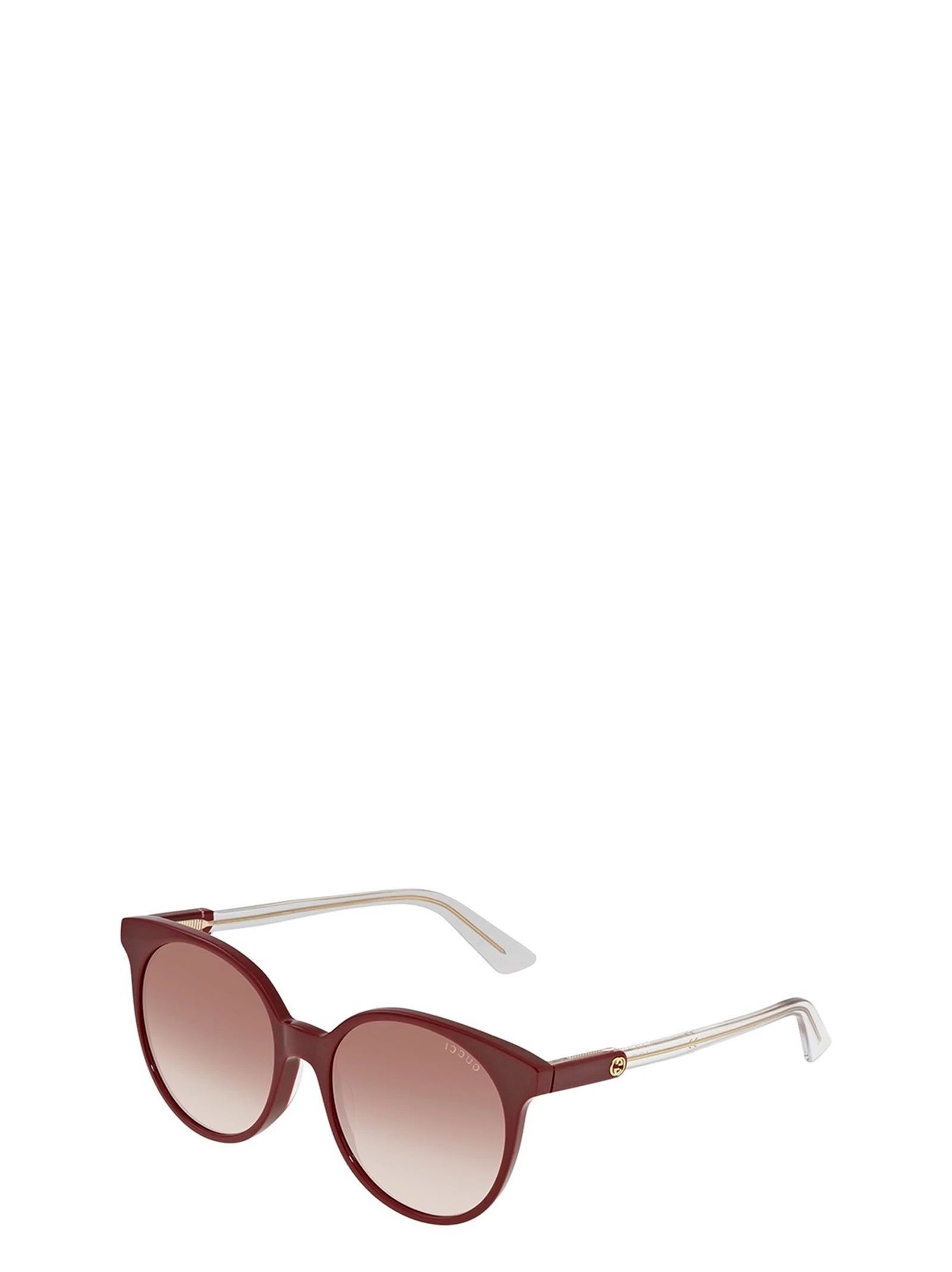 商品【商品预售7天】 Gucci|Gucci 女士太阳镜 GG0488S003 酒红色,价格¥1639,第3张图片详细描述