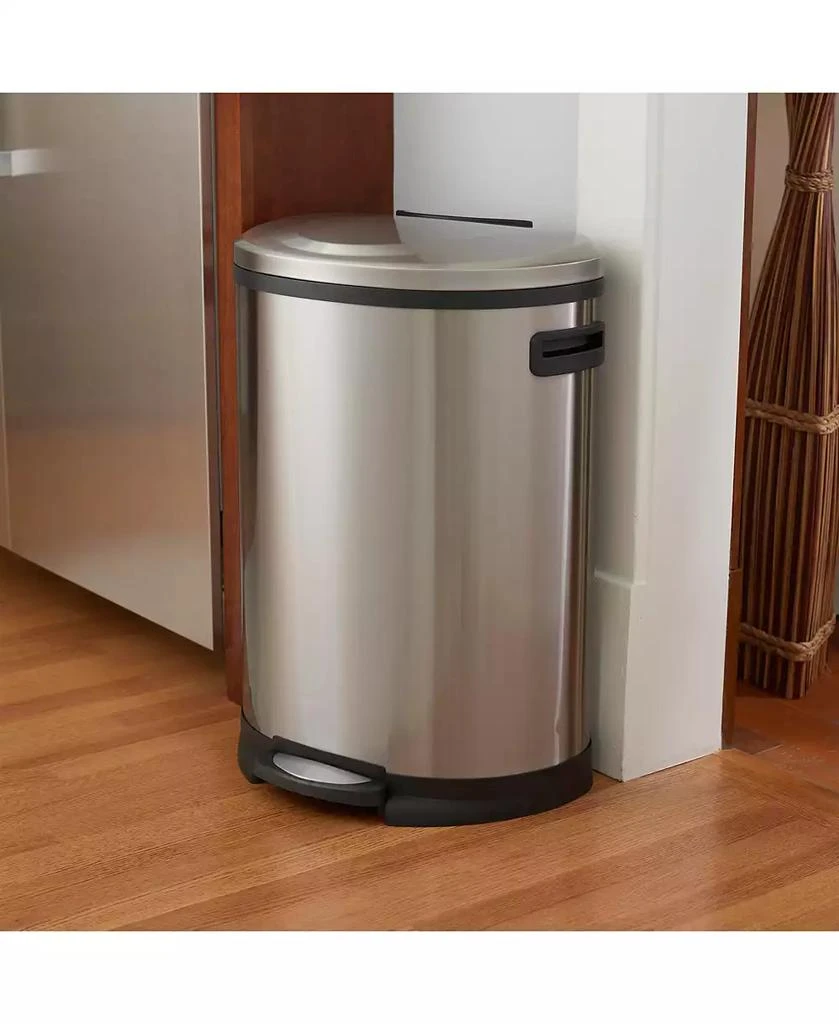 Stainless Steel 50L Aspen Oval Step Trash Can 商品