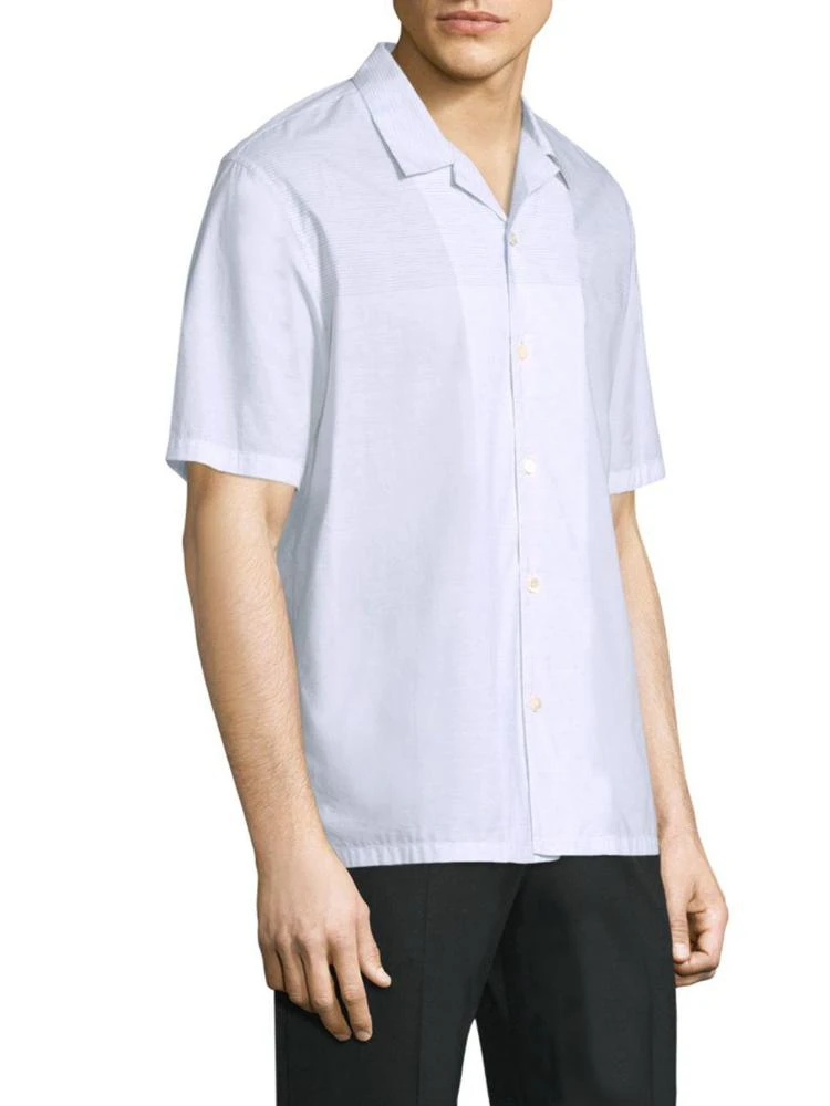 商品Theory|Stripe Cotton Button-Down Shirt,价格¥1381,第3张图片详细描述