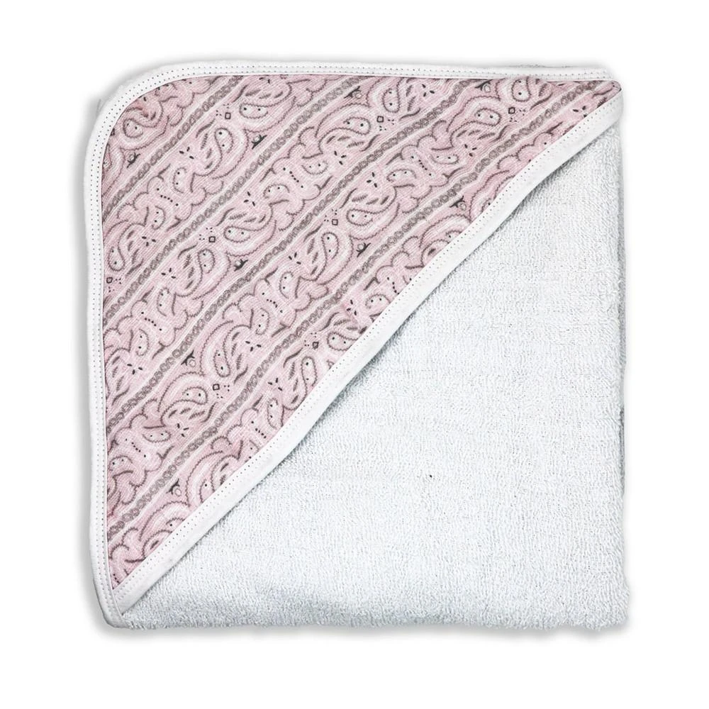 商品3 Stories Trading|Baby Boys and Baby Girls Paisley Muslin Lined Hooded Towel,价格¥201,第1张图片