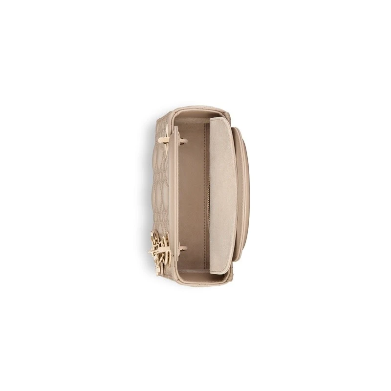 商品Dior|Dior 迪奥 Lady Dior系列女士浅褐色羊皮手提包,价格¥36342,第6张图片详细描述