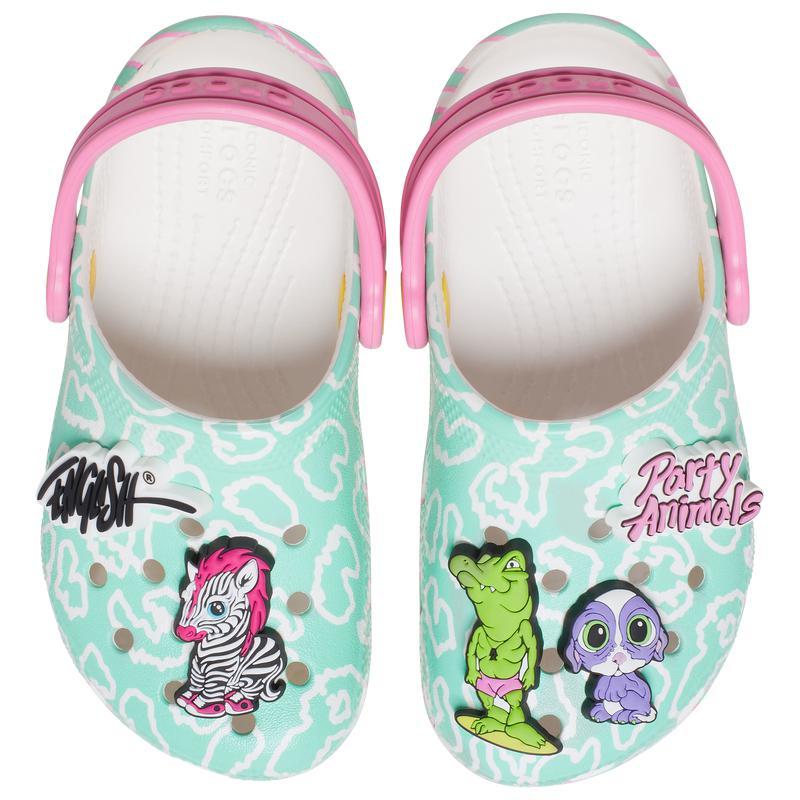 商品Crocs|Crocs Classic Clog RE - Girls' Toddler,价格¥182-¥292,第6张图片详细描述