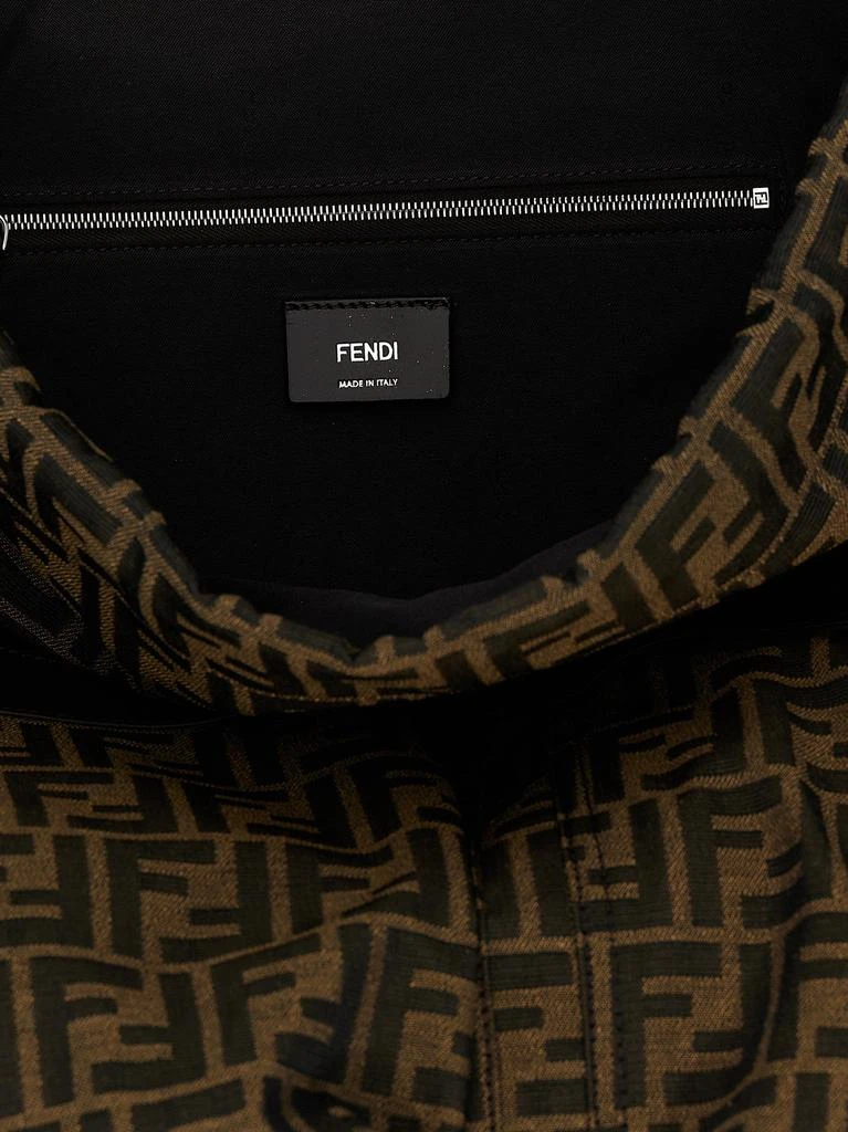 商品Fendi|Fendi Strike Large Backpacks & Travel Brown,价格¥11800,第4张图片详细描述