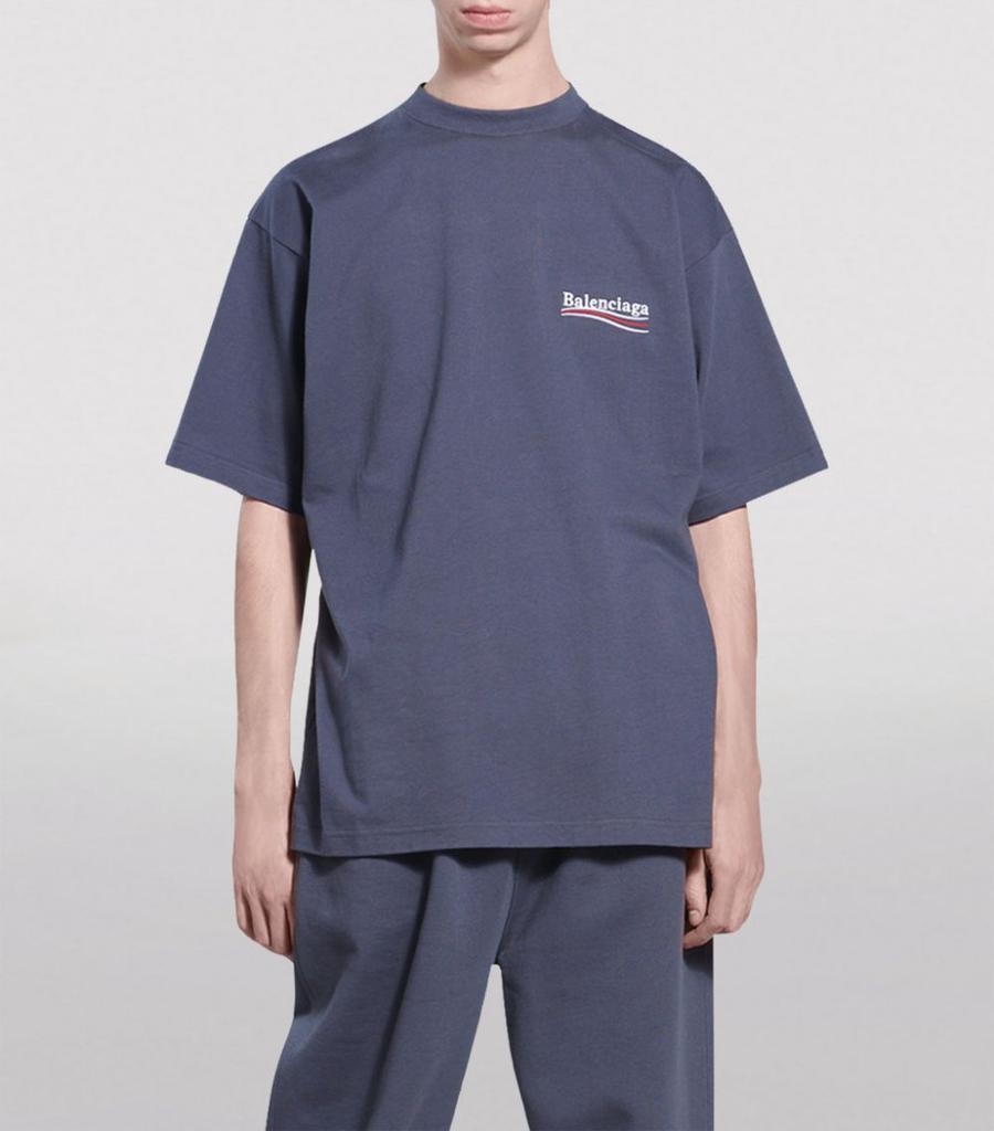 商品Balenciaga|Political Campaign T-Shirt,价格¥5334,第6张图片详细描述