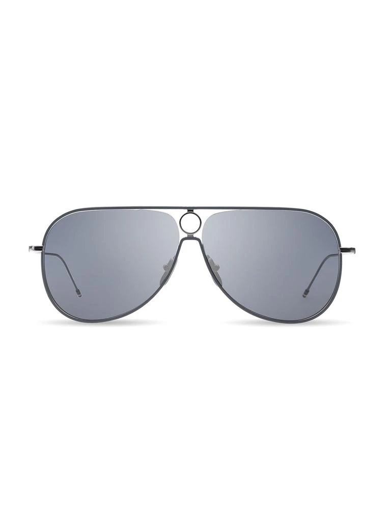 商品Thom Browne|Thom Browne Eyewear Aviator Sunglasses,价格¥4542,第1张图片