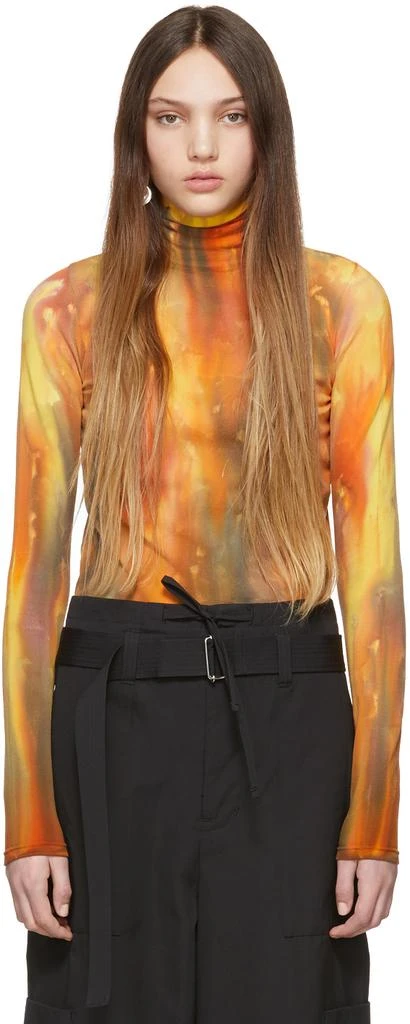 商品Ambush|Yellow Tie-Dye Turtleneck,价格¥786,第1张图片