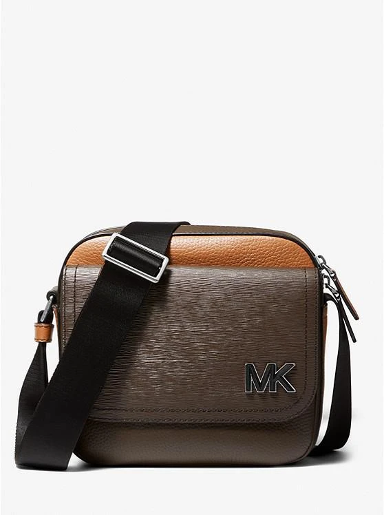 商品Michael Kors|Hudson Color-Blocked Leather Messenger Bag,价格¥933,第1张图片