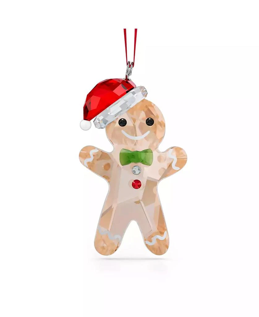 商品Swarovski|Holiday Cheers Gingerbread Man Ornament,价格¥737,第1张图片