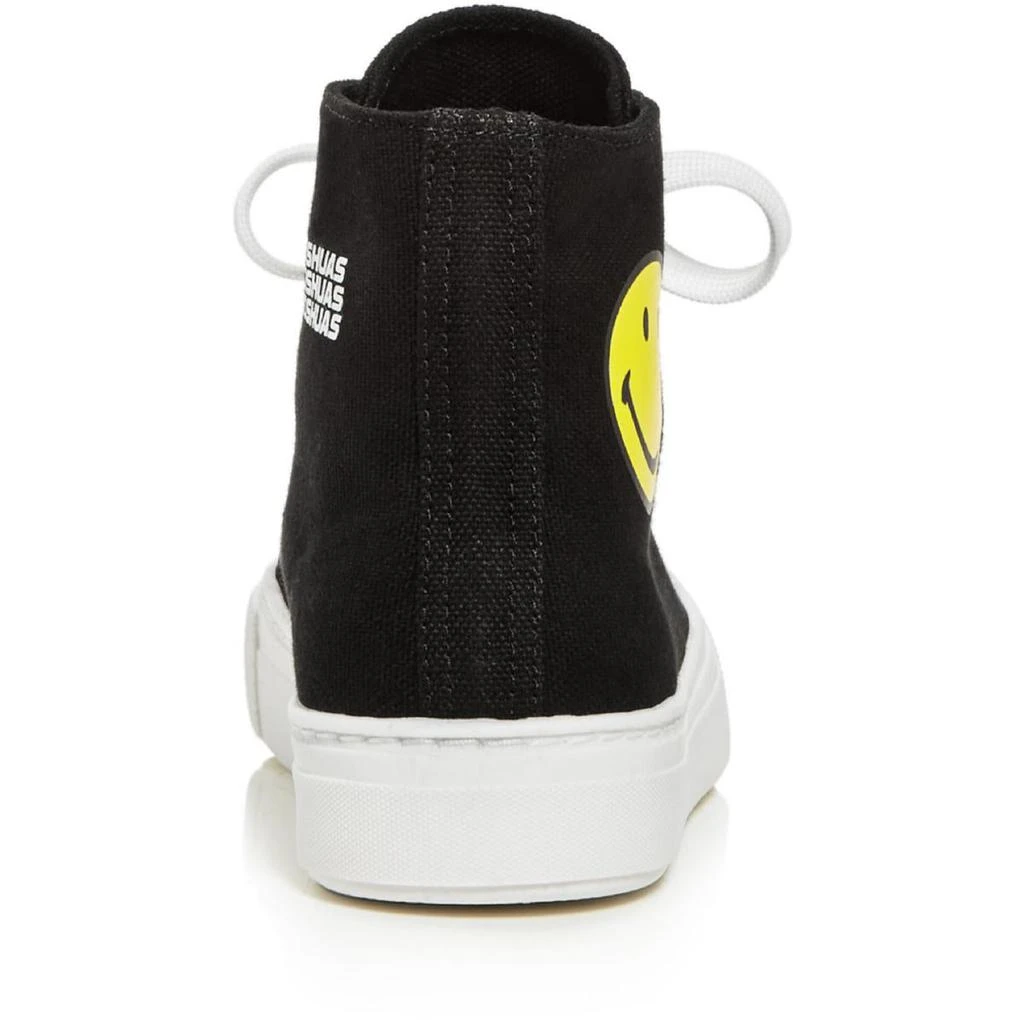 商品Joshua Sanders|Joshua Sanders Womens Smiley High Top Leather Casual and Fashion Sneakers,价格¥276,第3张图片详细描述