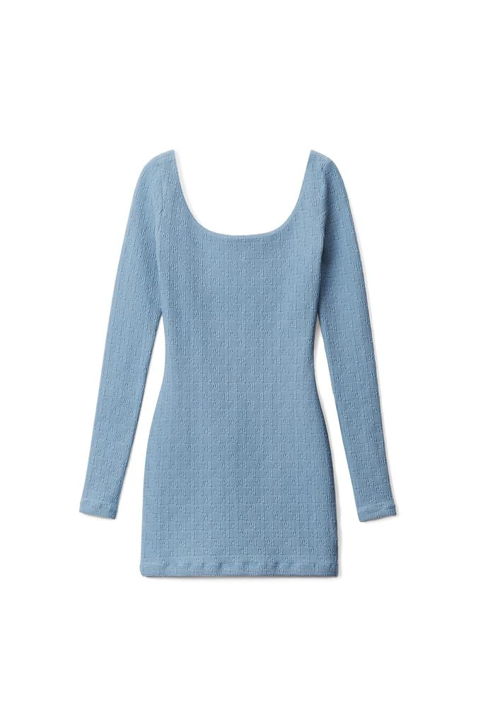 商品Alexander Wang|DRESS IN TEXTURED LOGO JERSEY,价格¥1306,第1张图片