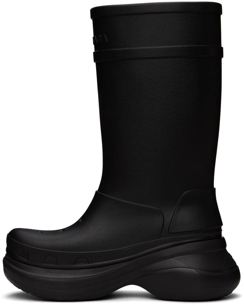 商品Balenciaga|Black Crocs Edition Boots,价格¥7082,第3张图片详细描述