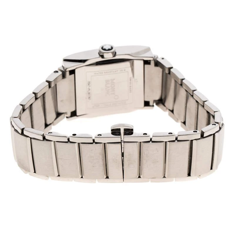 商品[二手商品] MontBlanc|Montblanc White Stainless Steel Profile 7047 Women's Wristwatch 23 mm,价格¥2551,第5张图片详细描述