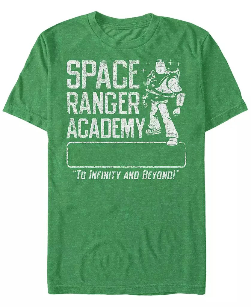 商品Disney|Disney Pixar Men's Buzz Lightyear Space Ranger Academy, Short Sleeve T-Shirt,价格¥189,第1张图片