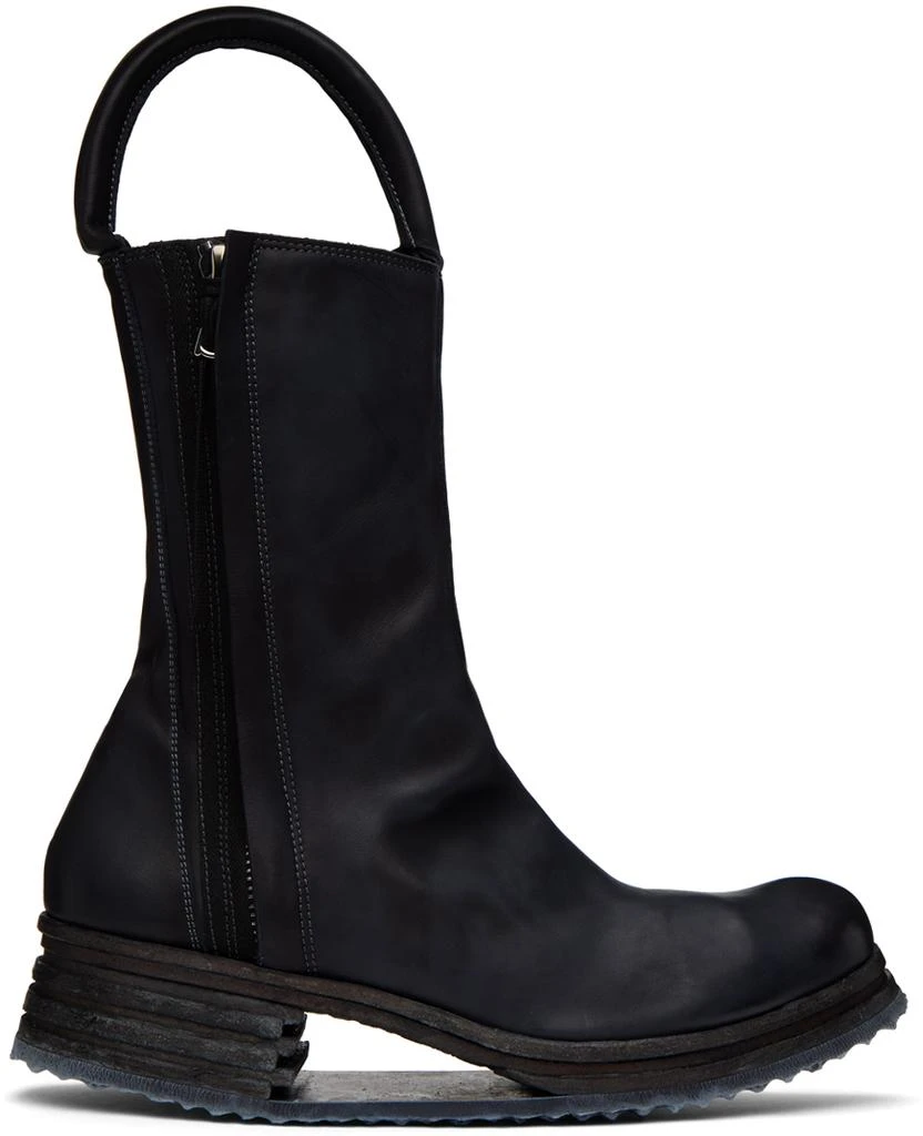 商品11 by Boris Bidjan Saberi|Black Pull-Loop Boots,价格¥5957,第1张图片