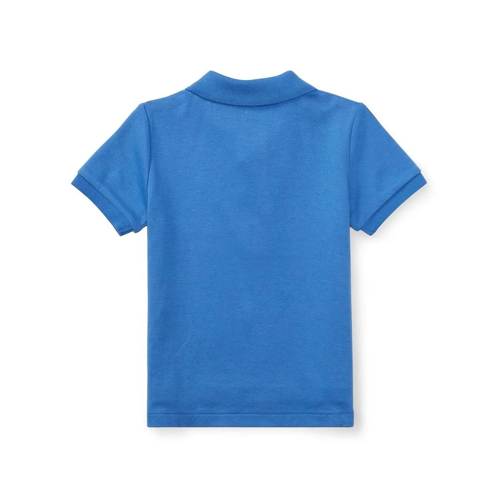 商品Ralph Lauren|Cotton Interlock Polo Shirt (Infant),价格¥285,第2张图片详细描述