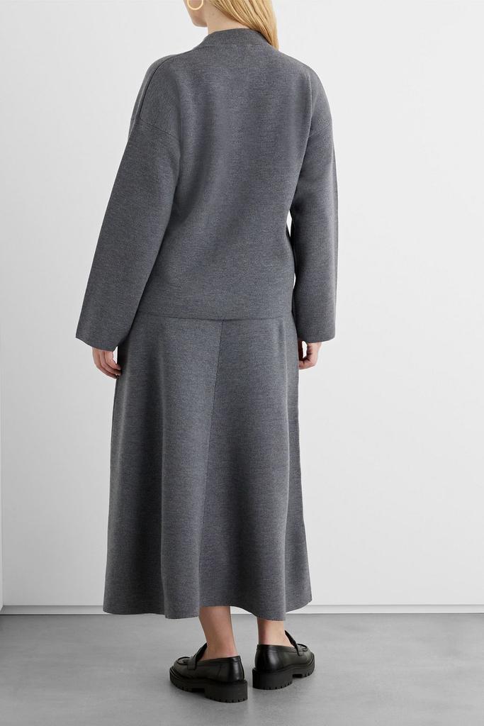 Paige merino wool midi skirt商品第5张图片规格展示