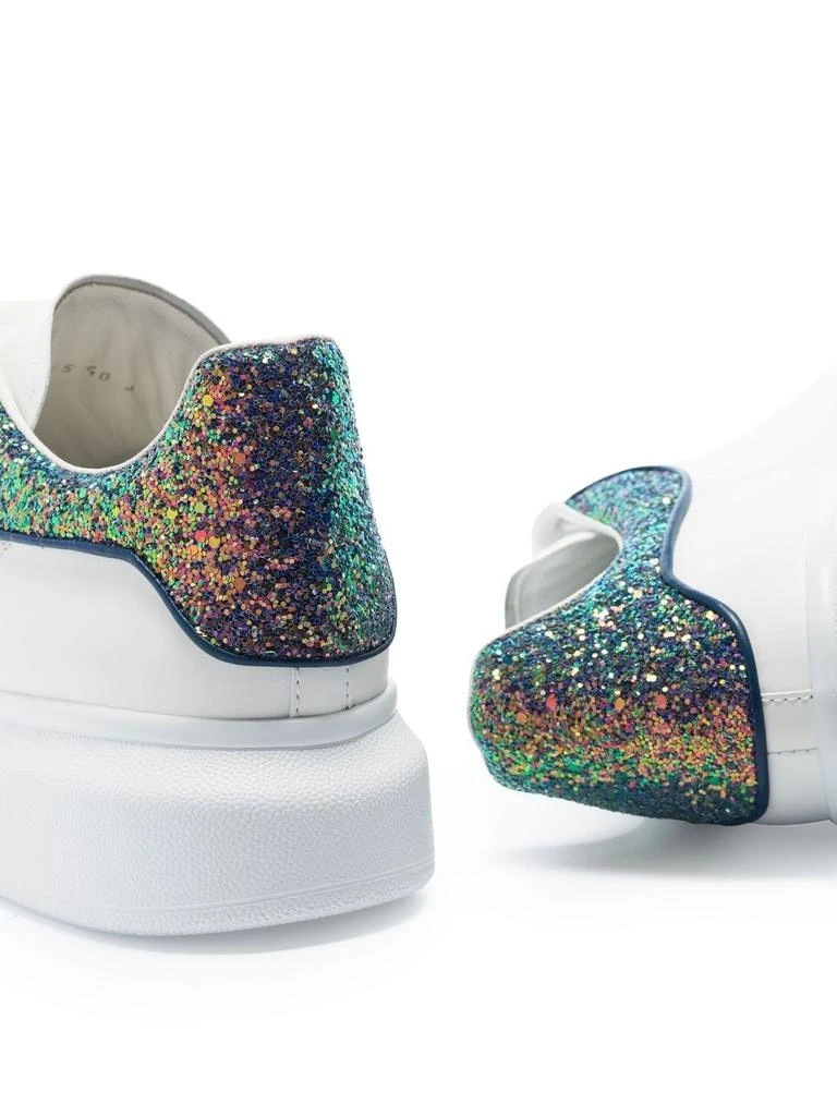 商品Alexander McQueen|ALEXANDER MCQUEEN WOMEN GLITTERED OVERSIZED LOW-TOP SNEAKER,价格¥4409,第4张图片详细描述