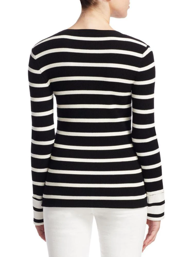 商品Theory|Striped Crewneck Sweater,价格¥2561,第2张图片详细描述