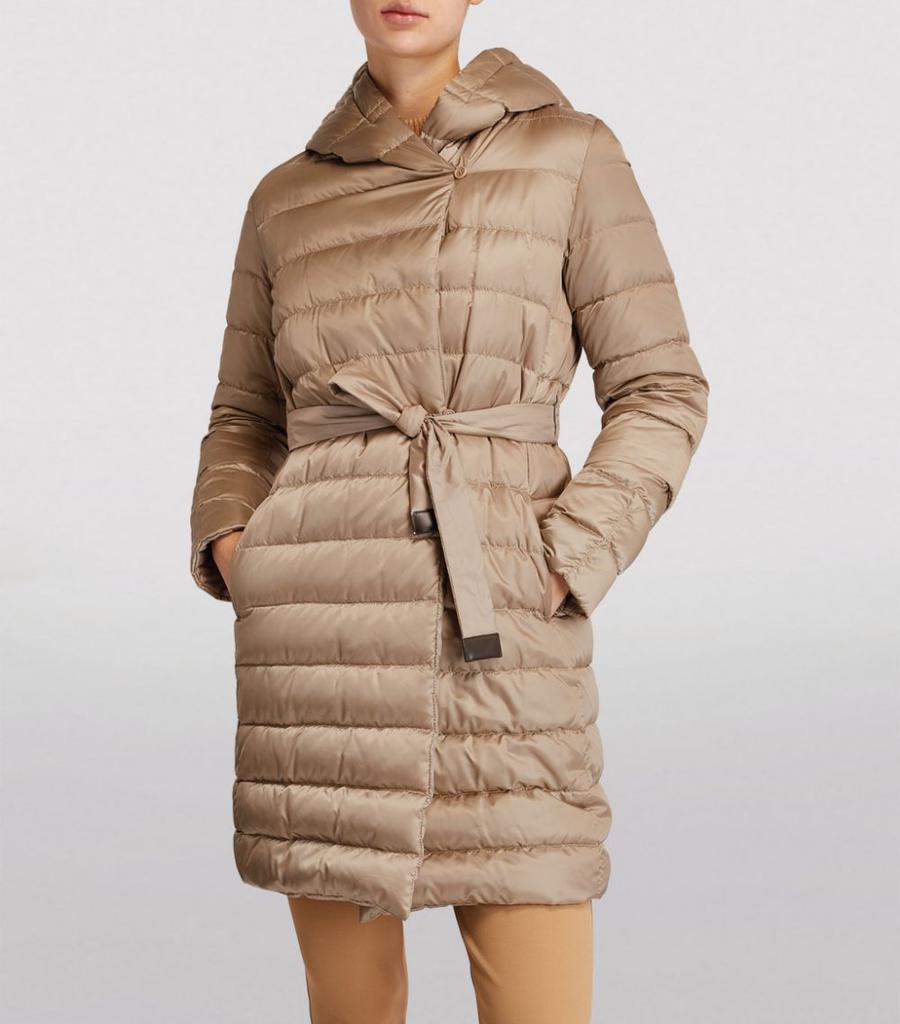 商品Max Mara|Quilted Hooded Coat,价格¥6625,第5张图片详细描述