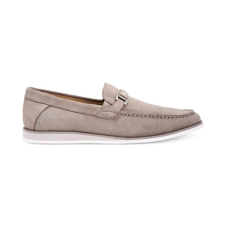 商品Calvin Klein|Men's Kiley Suede Loafers with Bit,价格¥445,第3张图片详细描述