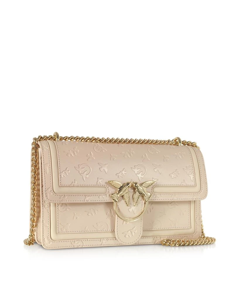 商品PINKO|Beige Love Classic Monogram Shoulder Bag,价格¥2215,第4张图片详细描述