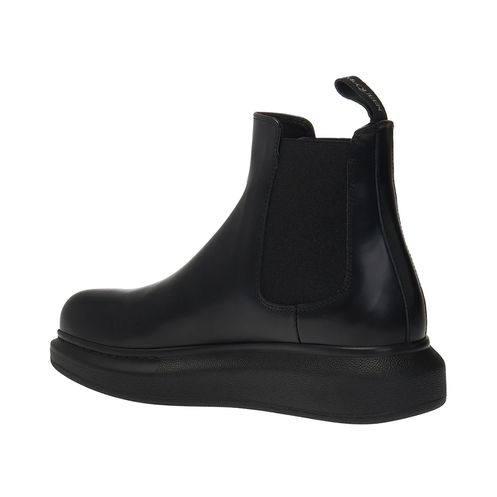 ALEXANDER MCQUEEN 黑色女士踝靴 586398-WHX52-1000 商品