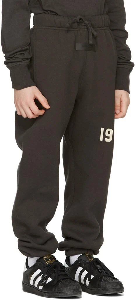 商品Essentials|Kids Black '1977' Lounge Pants,价格¥472,第3张图片详细描述