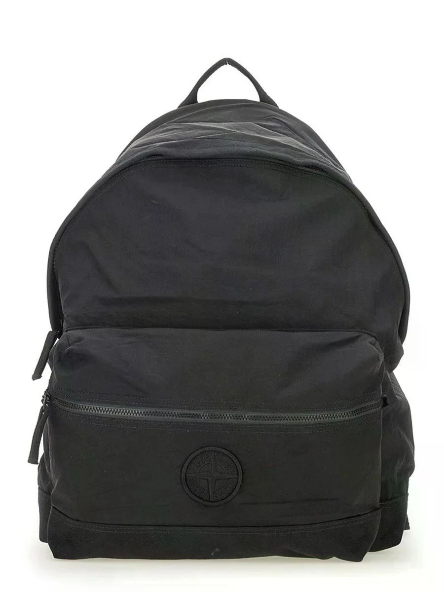 商品【商品预售7天】 Stone Island|Stone Island 男士双肩包 9200009S0076V0029-0 黑色,价格¥2755,第1张图片