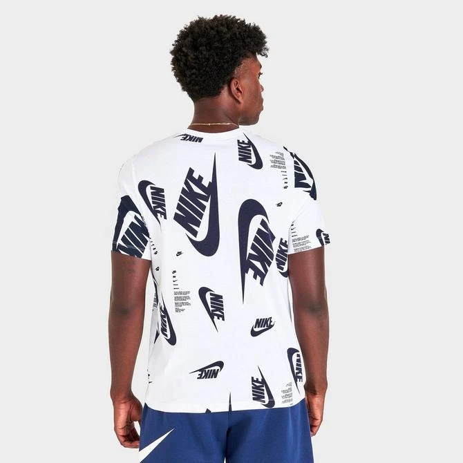 Men's Nike Sportswear All-Over Futura Print Short-Sleeve T-Shirt 商品