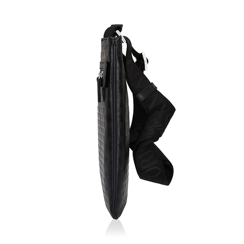 Emporio Armani 安普里奥 阿玛尼 黑色牛皮男士单肩包 YEMF24YC043-80001 商品