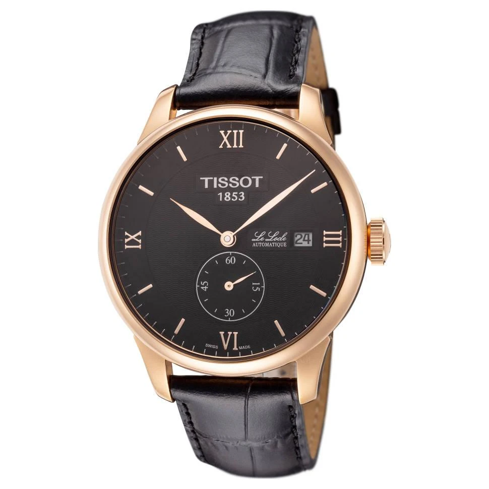 商品Tissot|T-Classic系列男士机械腕表 39.3mm T0064283605801,价格¥2705,第1张图片