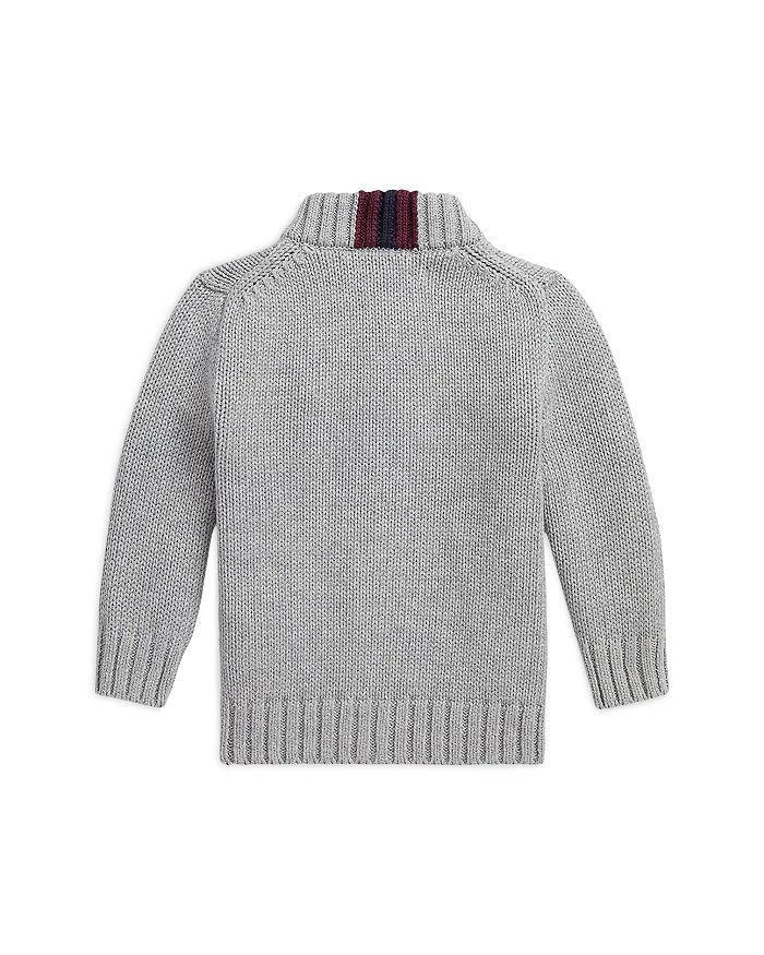 商品Ralph Lauren|Boys' Cotton Zip Cardigan - Baby,价格¥317,第3张图片详细描述