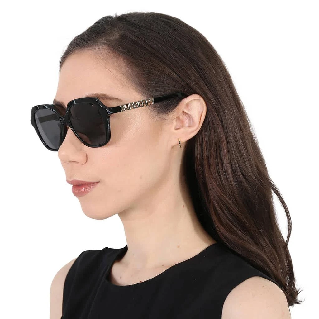 商品Burberry|Joni Dark Grey Square Ladies Sunglasses BE4389F 300187 55,价格¥804,第2张图片详细描述