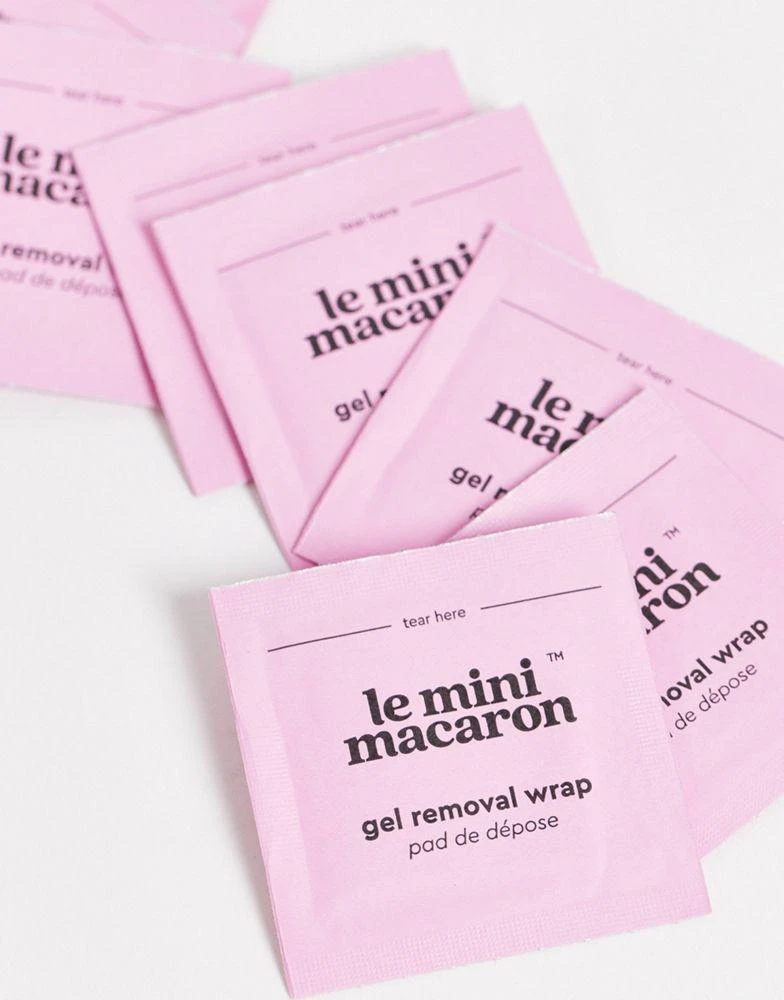 商品Le Mini Macaron|Le Mini Macaron Pre Soaked Gel Remover Wipes x100,价格¥103,第4张图片详细描述