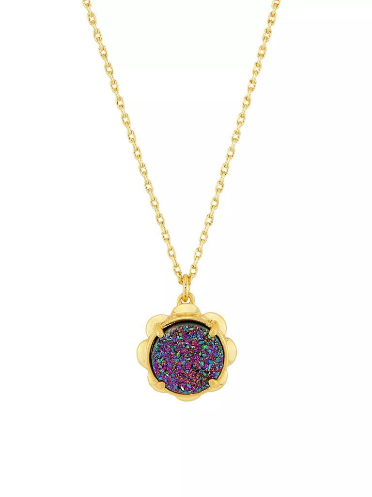 商品Kate Spade|Gold-Plated Pendant Necklace,价格¥357,第1张图片