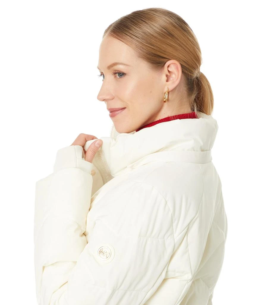 商品Michael Kors|Active Puffer With Fur Trim Hood A423409B,价格¥966,第3张图片详细描述