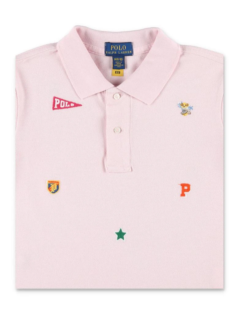 商品Ralph Lauren|Long Sleeves Horses Polo Shirt,价格¥881,第3张图片详细描述