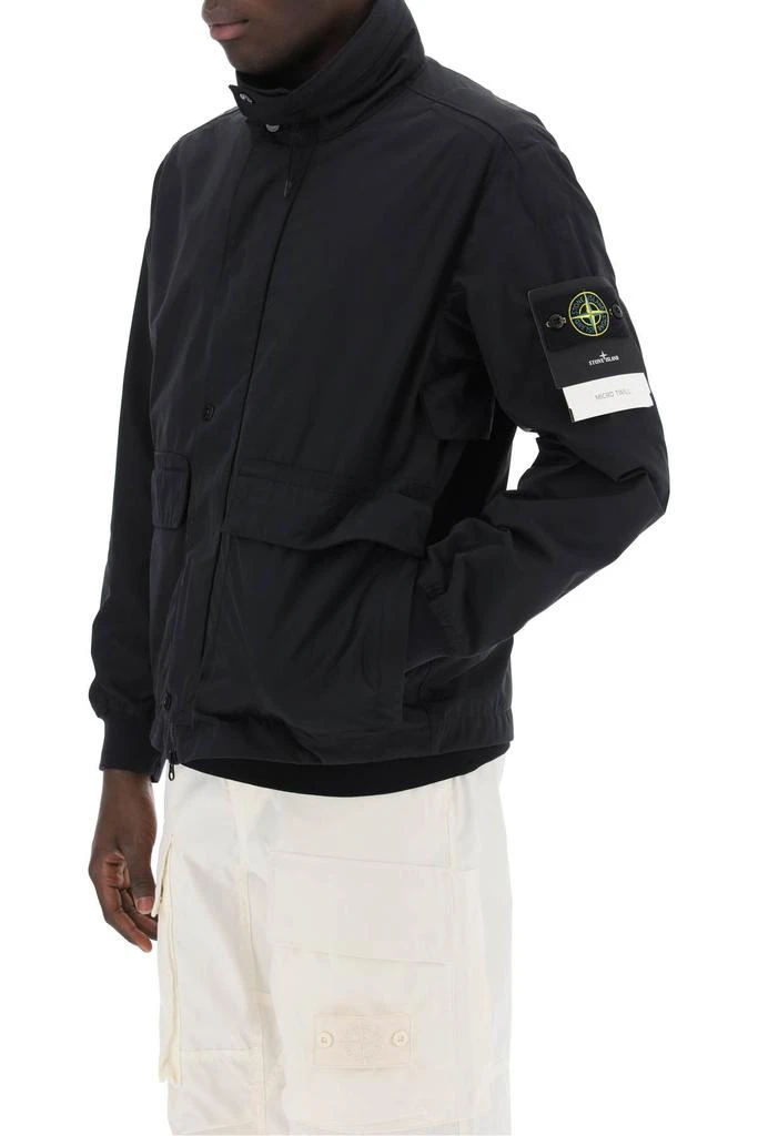 商品Stone Island|micro twill jacket with extractable hood,价格¥2684,第4张图片详细描述