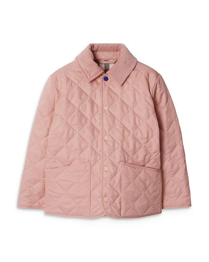 商品Burberry|Girls' Quilted Barn Jacket - Little Kid, Big Kid,价格¥4731,第1张图片详细描述