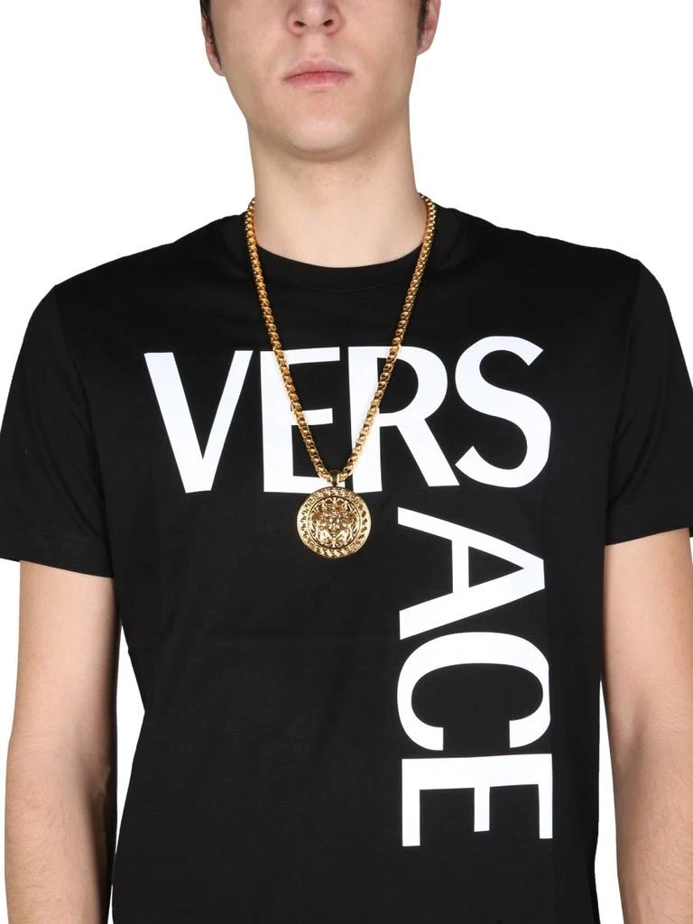 商品Versace|T-SHIRT WITH LOGO,价格¥1479,第4张图片详细描述