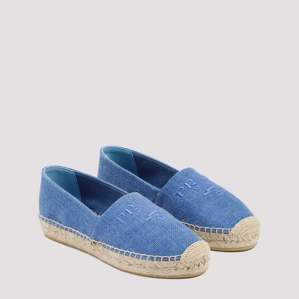 商品Prada|PRADA  LINEN SLIPPERS SHOES,价格¥3851,第3张图片详细描述