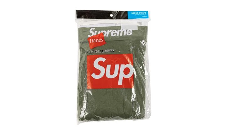 商品Supreme|Supreme Hanes Boxer Briefs (2 Pack),价格¥524-¥740,第1张图片