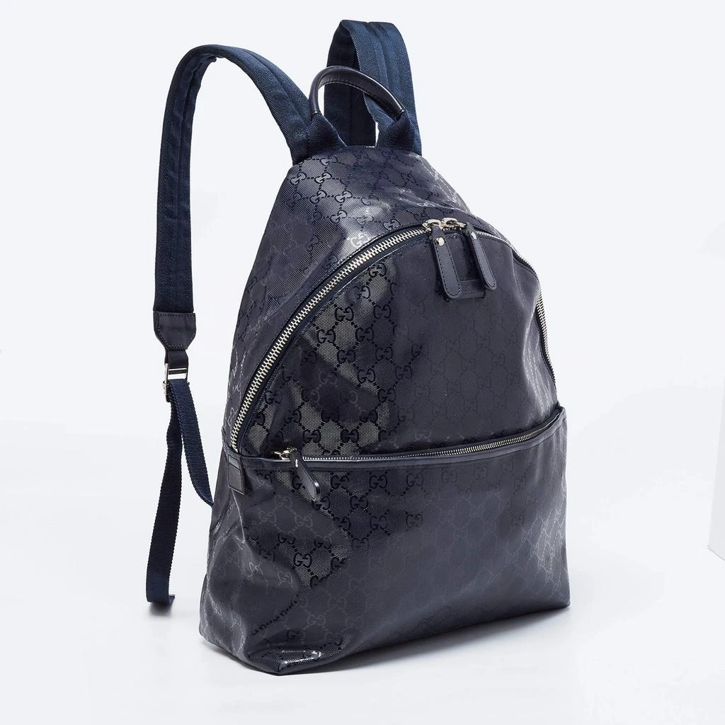 商品[二手商品] Gucci|Gucci Blue Guccissima Leather Backpack,价格¥4736,第3张图片详细描述