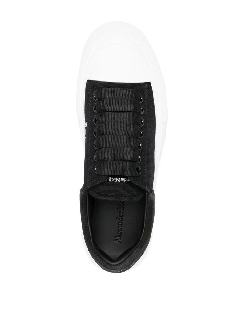 商品Alexander McQueen|Deck lace up plimsoll,价格¥2618,第4张图片详细描述